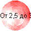 От 2,5 до 3-х