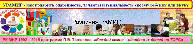 Различия РКМИР